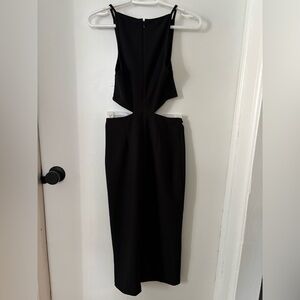 Abercrombie & Fitch Black Cutout Dress